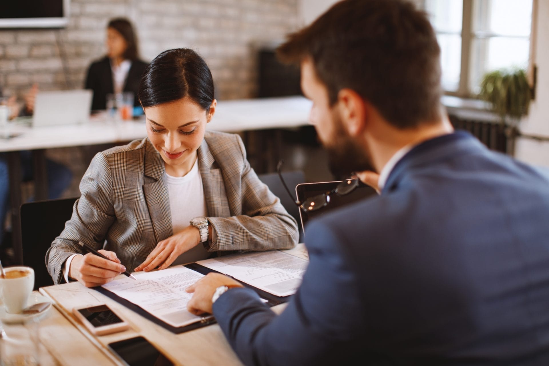 Solicitor advising on contracts